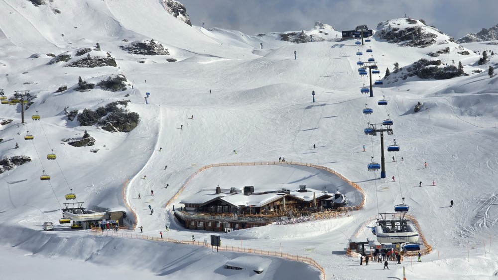 Skiën in Obertauern.